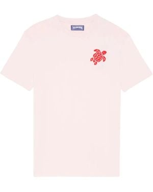 Vilebrequin T-Shirt mit Logo-Print - Pink