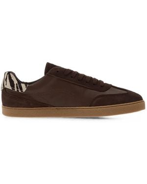 Groundies Panama Panelled Trainers - Brown