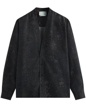 Kith Cupro Sullivan Gi Cardigan - Black