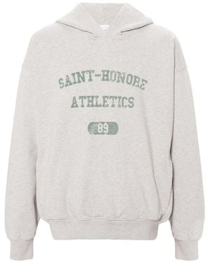 1989 STUDIO Saint Honore Cotton Hoodie - Grey