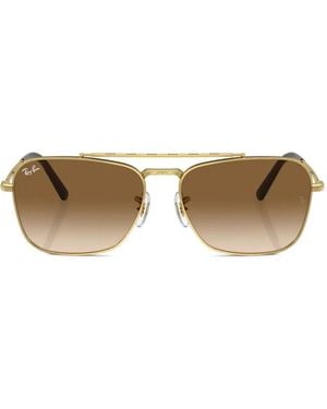 Ray-Ban Square-Frame Sunglasses - Natural