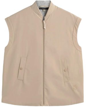 Weekend by Maxmara Bodywarmer Met Rits - Naturel