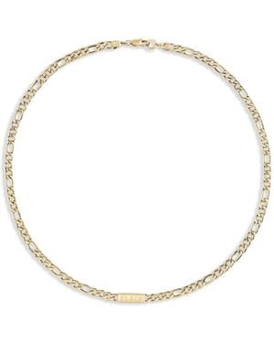 Philipp Plein Icon Chain Necklace - White