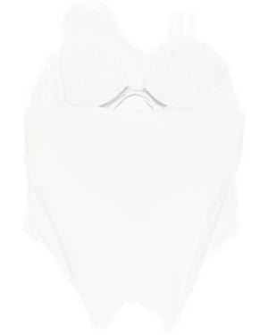 Oséree Bridal Shell Swimsuit - White