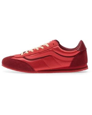 Vans Super Lowpro Low-Top Trainers - Red