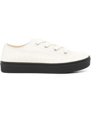 Yohji Yamamoto Canvas Trainers - White