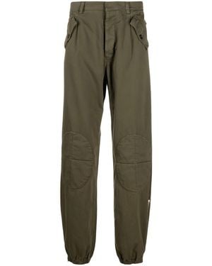Winnie NY Knee-Pads Cotton Cargo Pants - Green