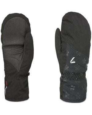Level Manoplas Astra W con motivo de copo de nieve - Negro
