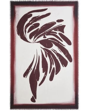 Dries Van Noten Copricostume Con Stampa Astratta - Rosa