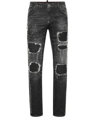 Philipp Plein Rock Star ジーンズ - グレー