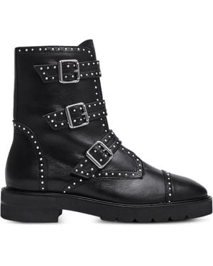 Stuart Weitzman 30Mm Jesse Lift Boots - Black