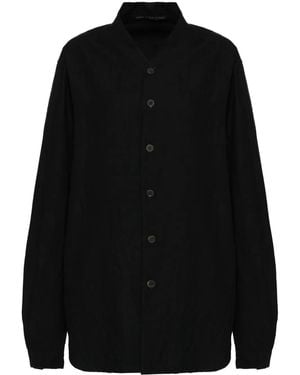 Forme D'expression Long Sleeves Shirt - Black