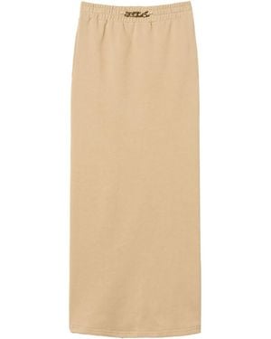 Twinset Oval T-Chain Skirt - Natural