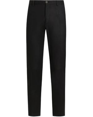 Dolce & Gabbana ウールパンツ - ブラック
