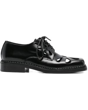 Simone Rocha Daisy Derby Shoes - Black