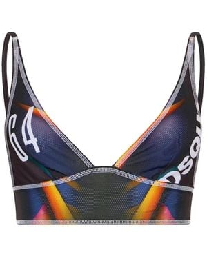 DSquared² Ski Leaf Triangel-Bh - Blau
