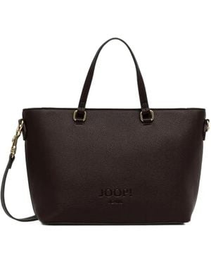 Joop! Cuore Lettera Ketty Logo-Embossed Tote Bag - Black