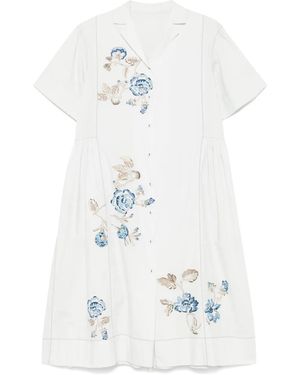 LAÏTE Calamus Midi Dress - White