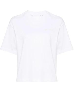 Axel Arigato Logo-Print Cotton T-Shirt - White