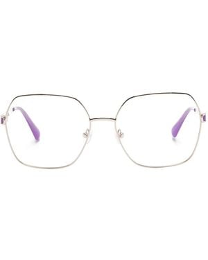 MAX&Co. Brille Mit Geometrischem Gestell - Weiß