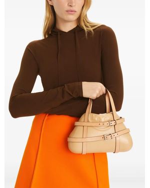 Tory Burch Fleming Molded Tote Bag - Orange