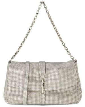 Gucci Mittelgroße Aperitivo Schultertasche - Weiß