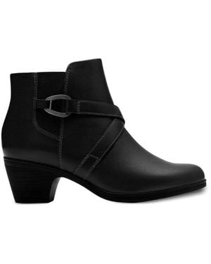 Clarks Emily2 Henley Ankle Boots - Black
