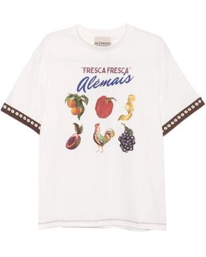 ALÉMAIS Mercado T-Shirt - White