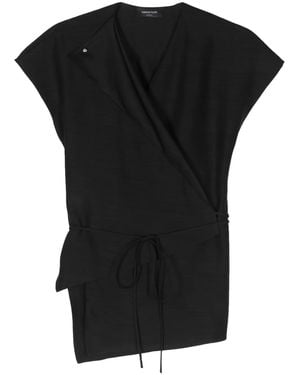 Fabiana Filippi Blusa Asimmetrica - Nero