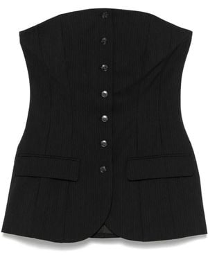 Herskind Jacqui Corsage Oberteil - Schwarz