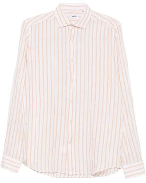 VELA SHOP Striped Long-Sleeve Shirt - White