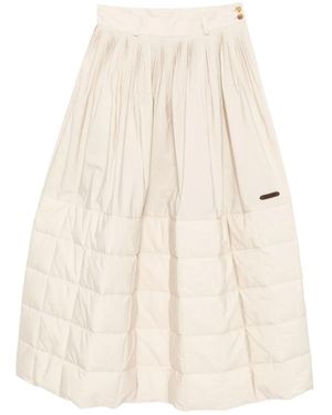 Moschino Quilted Skirt - Natural