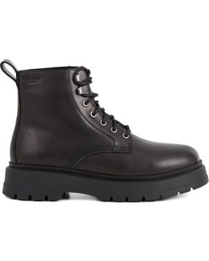Vagabond Shoemakers Stivali Con Logo - Nero