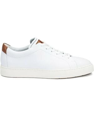 Lloyd Madox Leather Low-Top Trainers - White