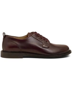 Ami Paris Anatomical Toe Derby Shoes - Brown