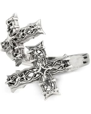 Emanuele Bicocchi Notre-Dame Contrarie Ring - White