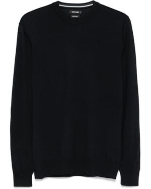 Remus Uomo Crew-Neck Sweater - Black