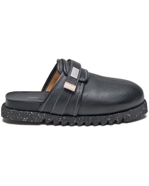 Suicoke X Marséll Zavo Logo-Detail Mules - Black