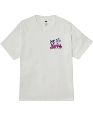 Obey Graphic-Print T-Shirt - White