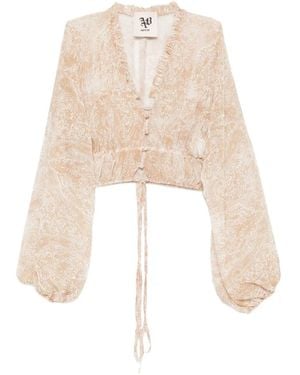 Aniye By Paisley-Pattern Blouse - White