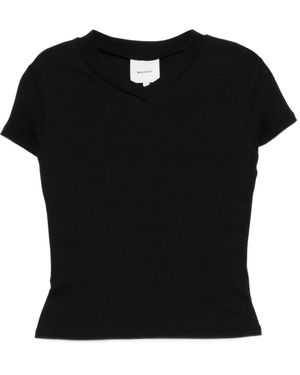 Reformation Lindie T-Shirt - Black