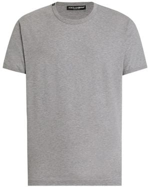 Dolce & Gabbana Mélange T-Shirt - Grey