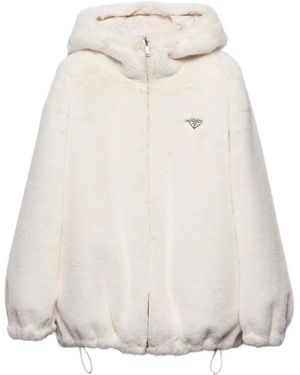 Prada Reversible Hooded Jacket - White