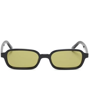 Le Specs スクエアメガネフレーム - グリーン