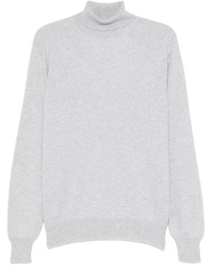 Bruno Manetti Fine-Knit Jumper - White