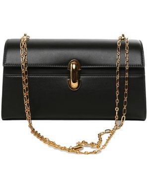 SAVETTE Symmetry Chain-Strap Shoulder Bag - Black