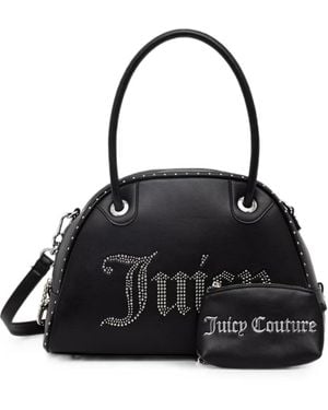 Juicy Couture Stud-Embellished Shoulder Bag - Black