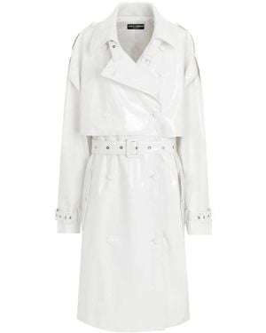 Dolce & Gabbana トレンチコート - ホワイト