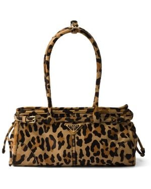 Prada Medium Bonnie Tote Bag - Metallic