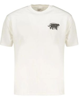 Vans Logo-Print Cotton T-Shirt - White